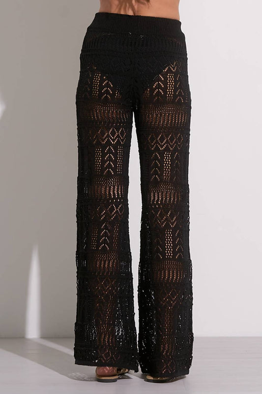 Elan - Crochet Wide Leg Pants