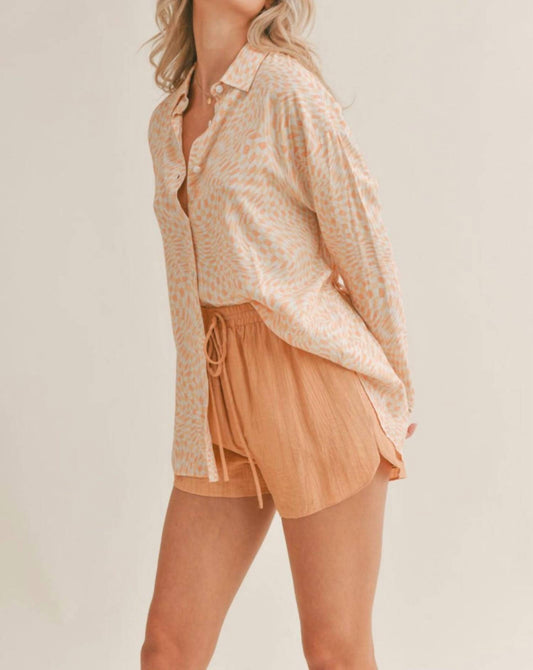 Sage The Label - CINCH BACK BUTTON UP