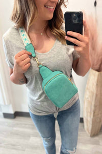Jen & Co. - Women's Ellen Guitar Strap Sling Bag