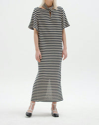 SICILIA SHORT SLEEVE TIE BACK DRESS
