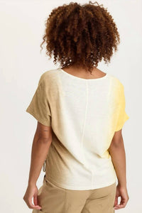 Xcvi - Dashell Twill Corded V-neck Top