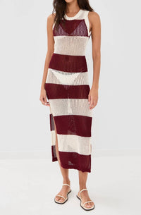 Beach Riot holly rose dress in merlot - women's dress