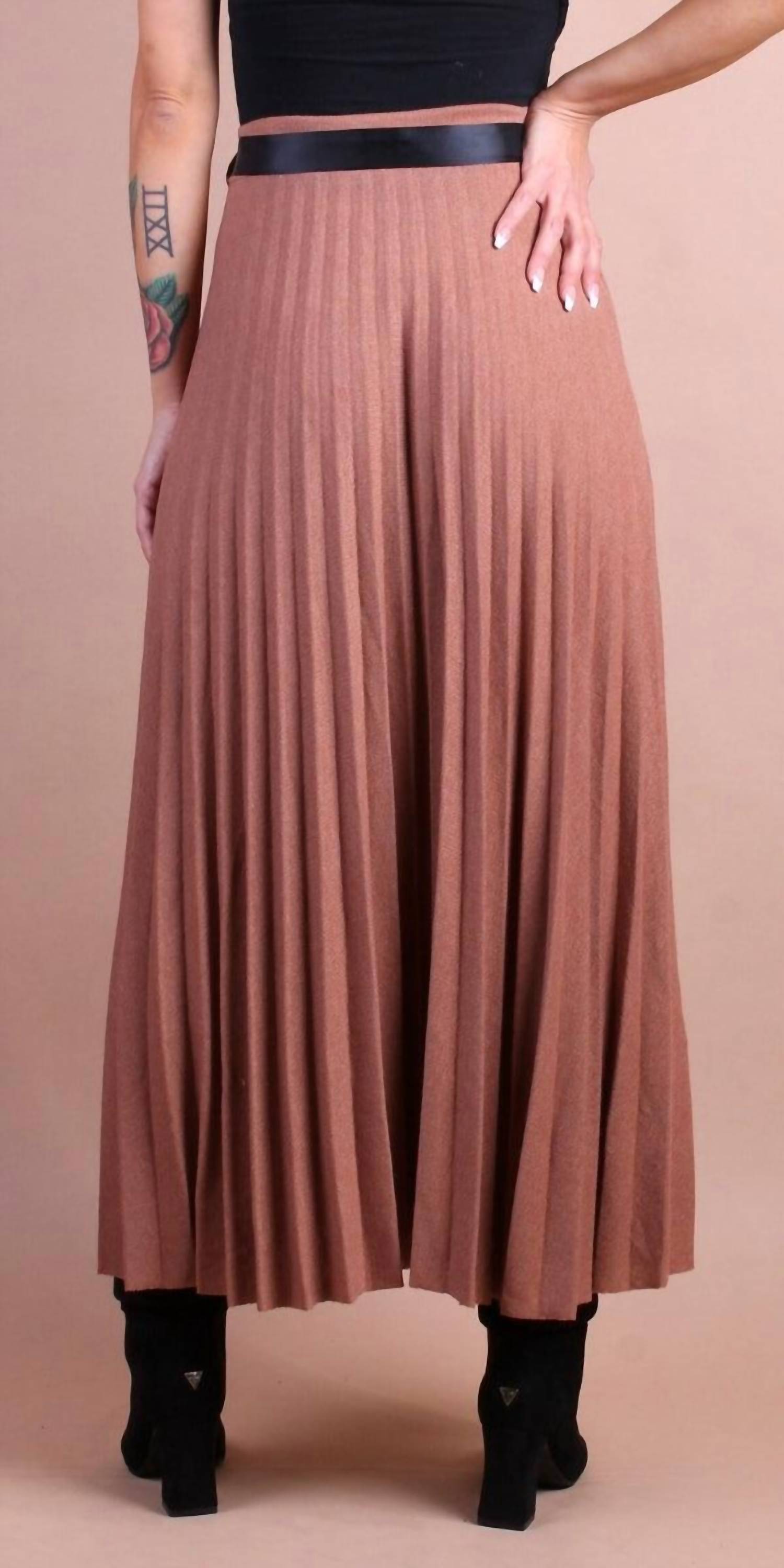 Gigi Moda - Di Lana Maxi Skirt