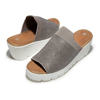 Bernie Mev - Women's Venti Crystals Slip On Sandal