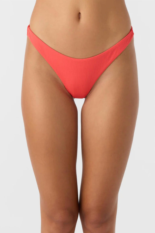 O'Neill - Saltwater Solids Rib Hermosa Skimpy Bikini Bottoms