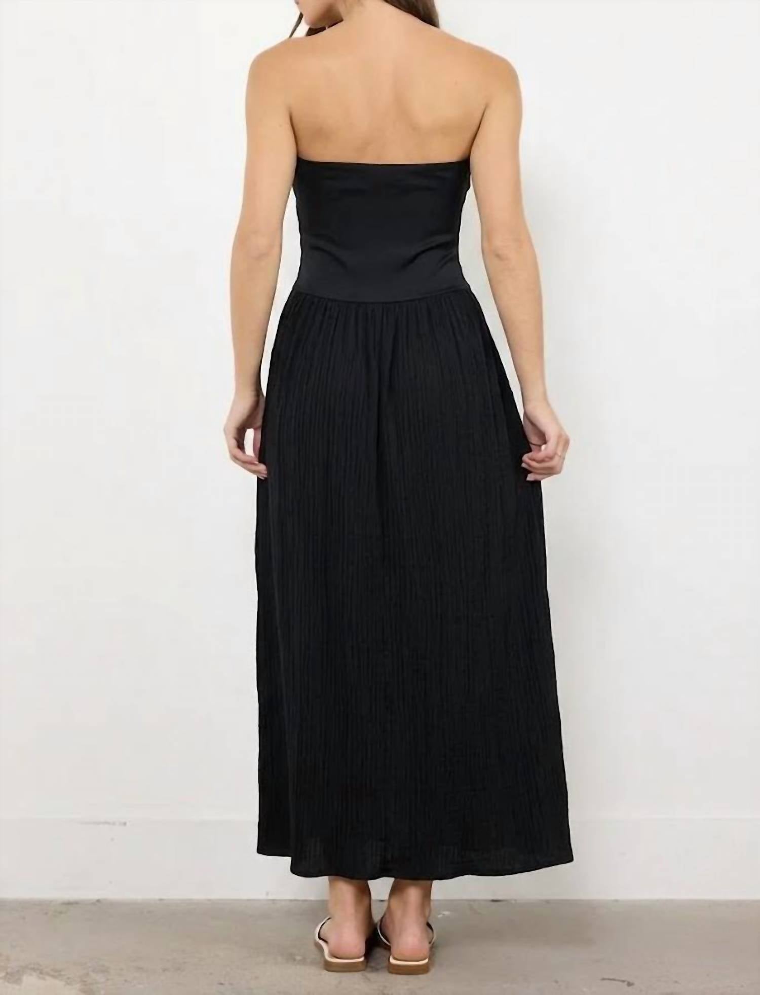 Lamade - Lulu Strapless Gauze Dress