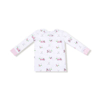 ANGEL DEAR Girls Golf Cart Long Sleeve Lounge Set in pink - item - view 4