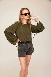 Fifteen Twenty - Serafina Long Sleeve Top
