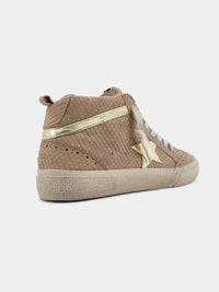 SHU SHOP Women's Paulina High Top Sneaker in taupe - women's sneaker - view 4