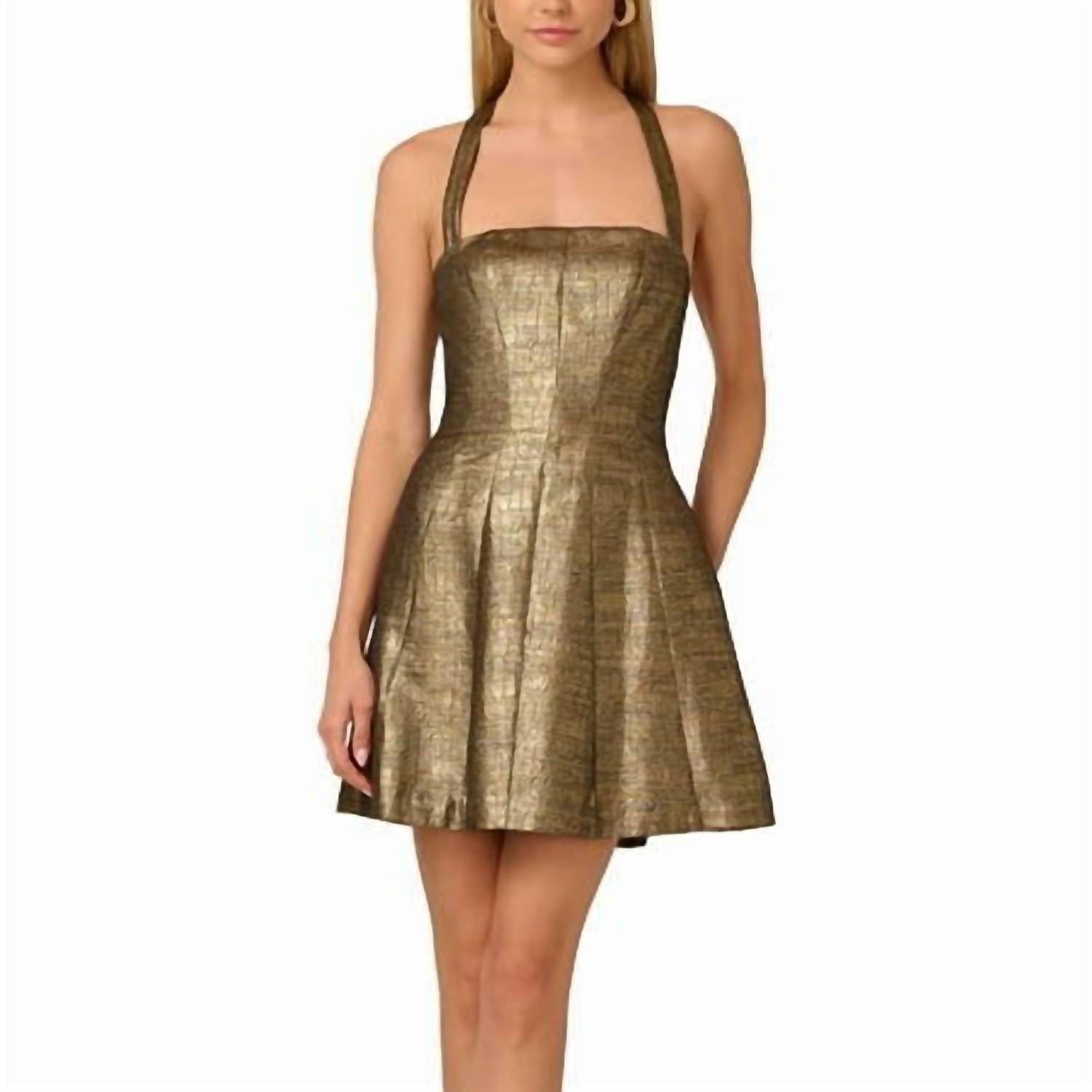 Adrianna Papell - Embellished Mini Dress