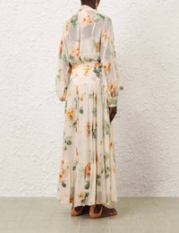 Zimmermann - Carousel Burnout Midi Skirt