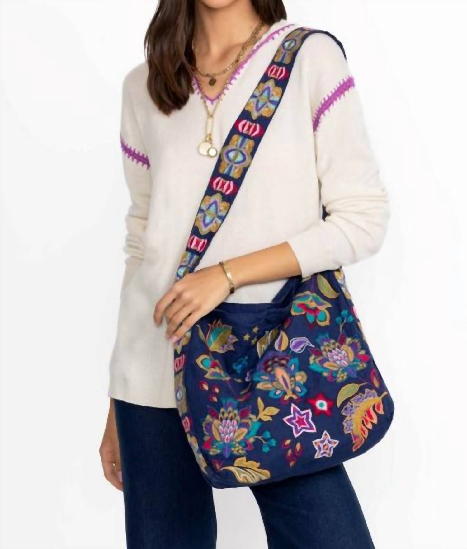 Johnny Was - WIDE STRAP TOTE BAG ETHAL