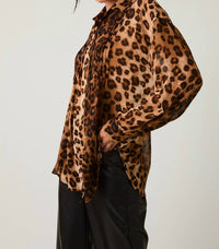 Le Lis - Sydney Leopard Print Blouse