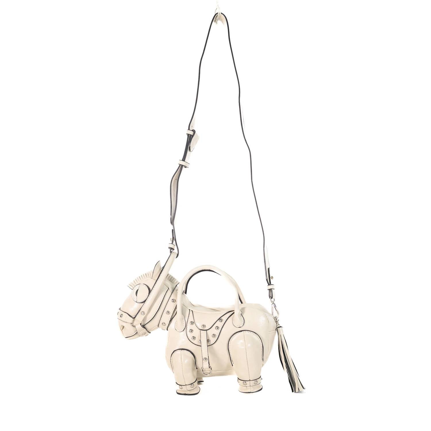 Timmy Woods Beverly Hills - Women's Belle The Pony Leather Collectible Bag