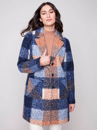 Charlie B - Plaid Bouclé Jacket