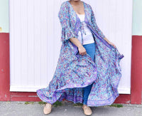 Powell Craft - Everleigh Open Front Kaftan Dress
