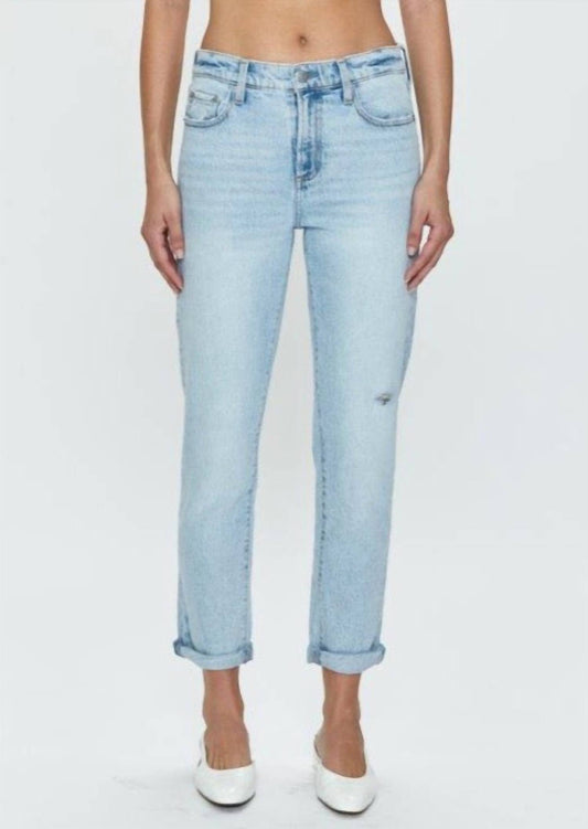 Pistola - Riley Mid Rise Relaxed Girlfriend Jeans