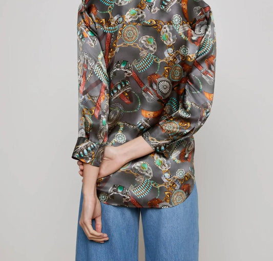 L'Agence - Dani Silk Blouse