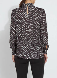 Lysse - Topacio Embellished High Neck Blouse