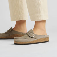 Birkenstock - Unisex Buckley Suede Embossed Narrow Clogs