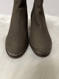 Diba True - Women's Sequoia Suede Leather Western Block Stacked Heel Boots