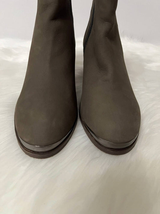 Diba True - Women's Sequoia Suede Leather Western Block Stacked Heel Boots