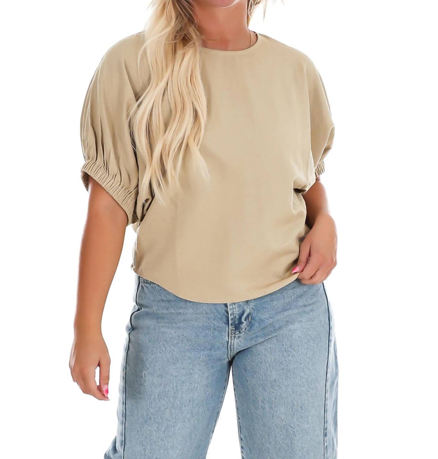 Ee:Some - Women's Easy Drape Top