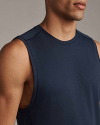RHONE Invictus Training Tank Top in navy - men's tank top - view 4