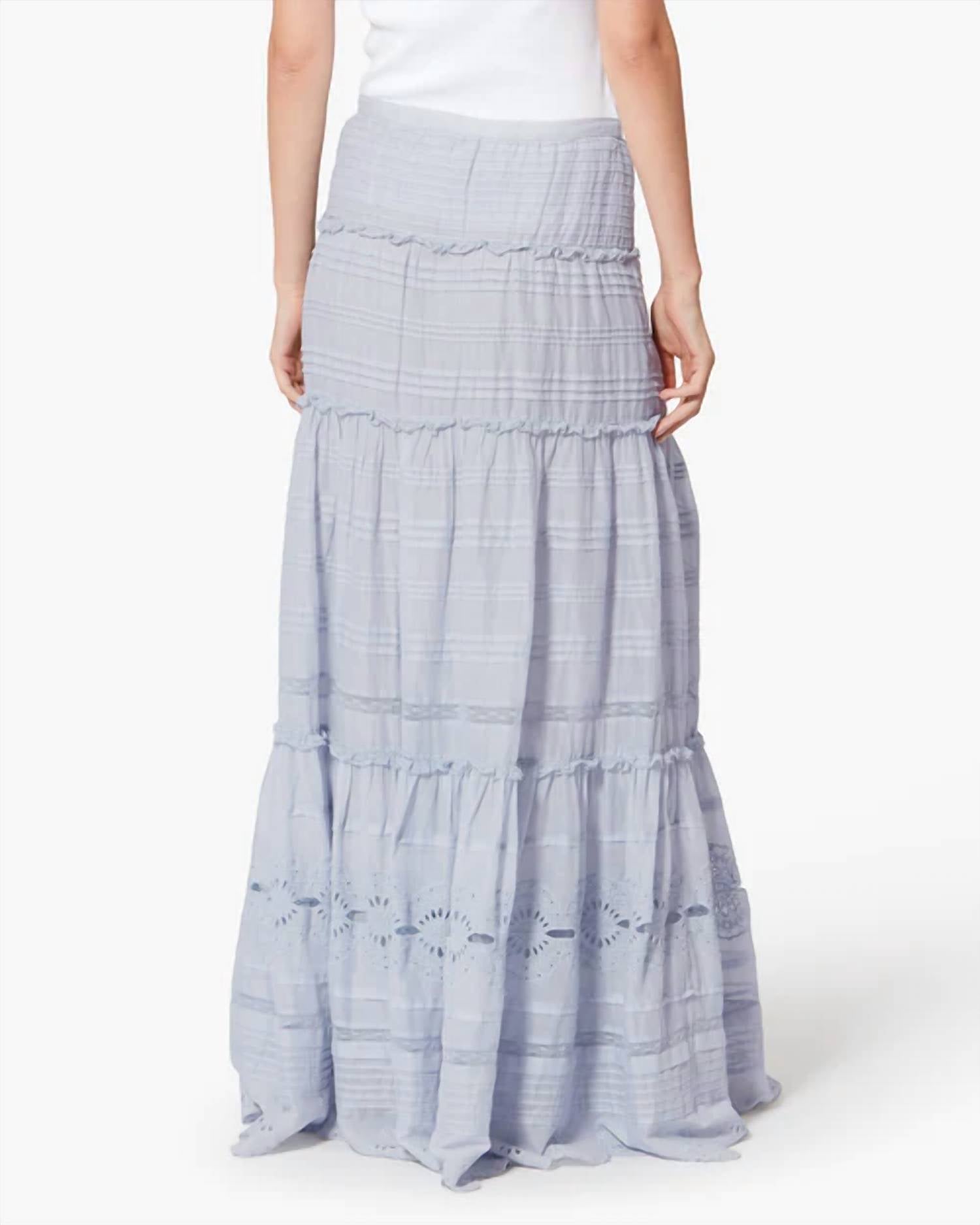 Isabel Marant - Paoline Frilly Floral Lace Skirt