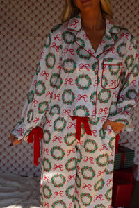 Peach Love - Holly Jolly Stain Pajama Set