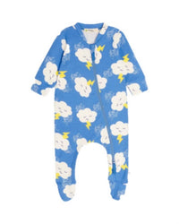 The Bonnie Mob - Babys Chupa Zip Front Sleepsuit