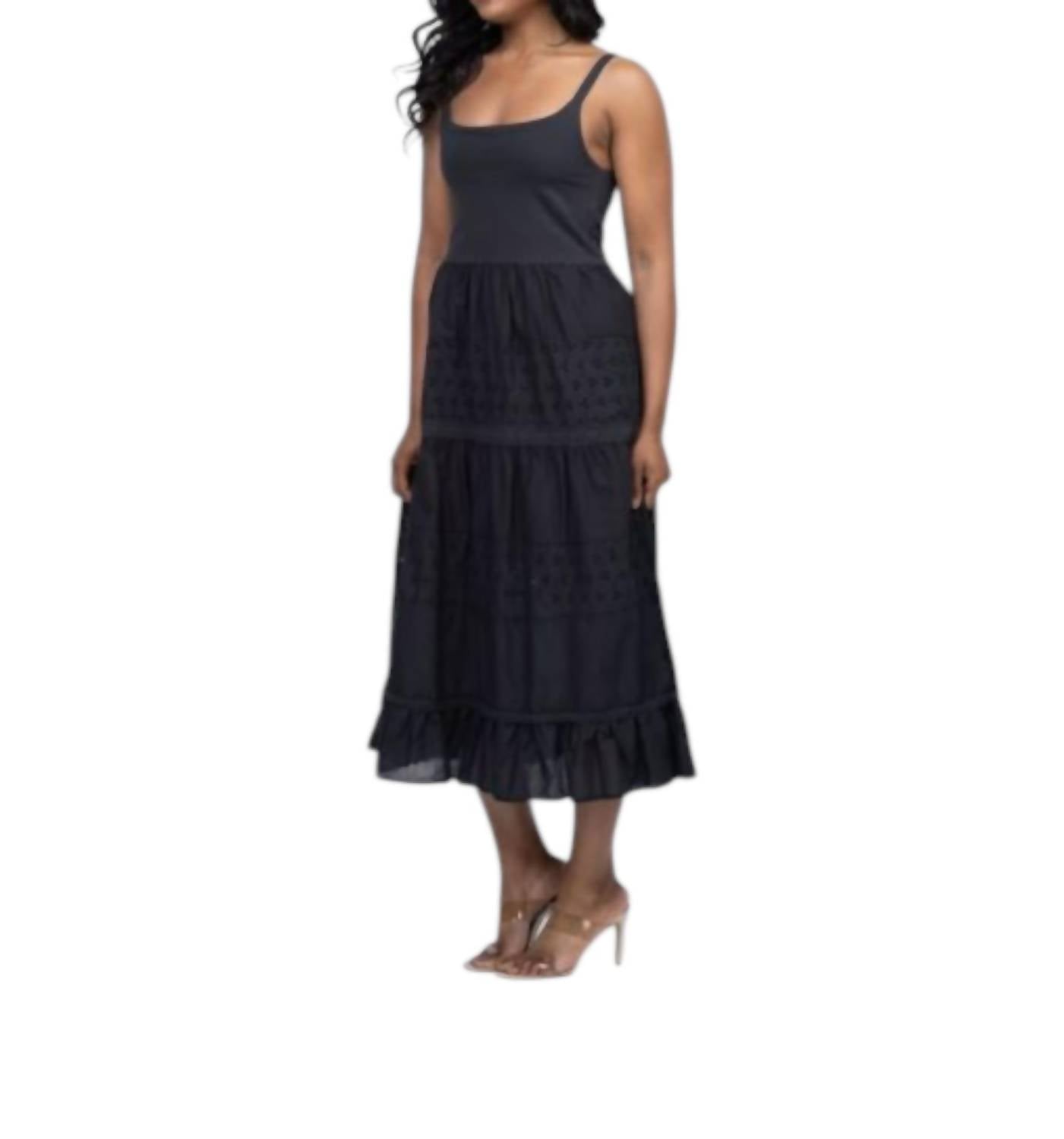 Dylan - Victoria Tank Eyelet Maxi Dress