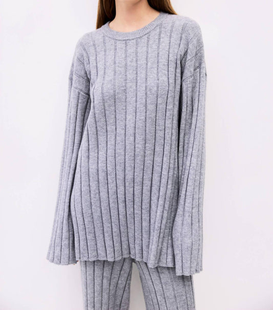 Mod Ref - Dakota Ribbed Knit Lounge Sweater