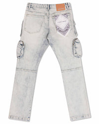 First Row - Cargo Denim Jeans
