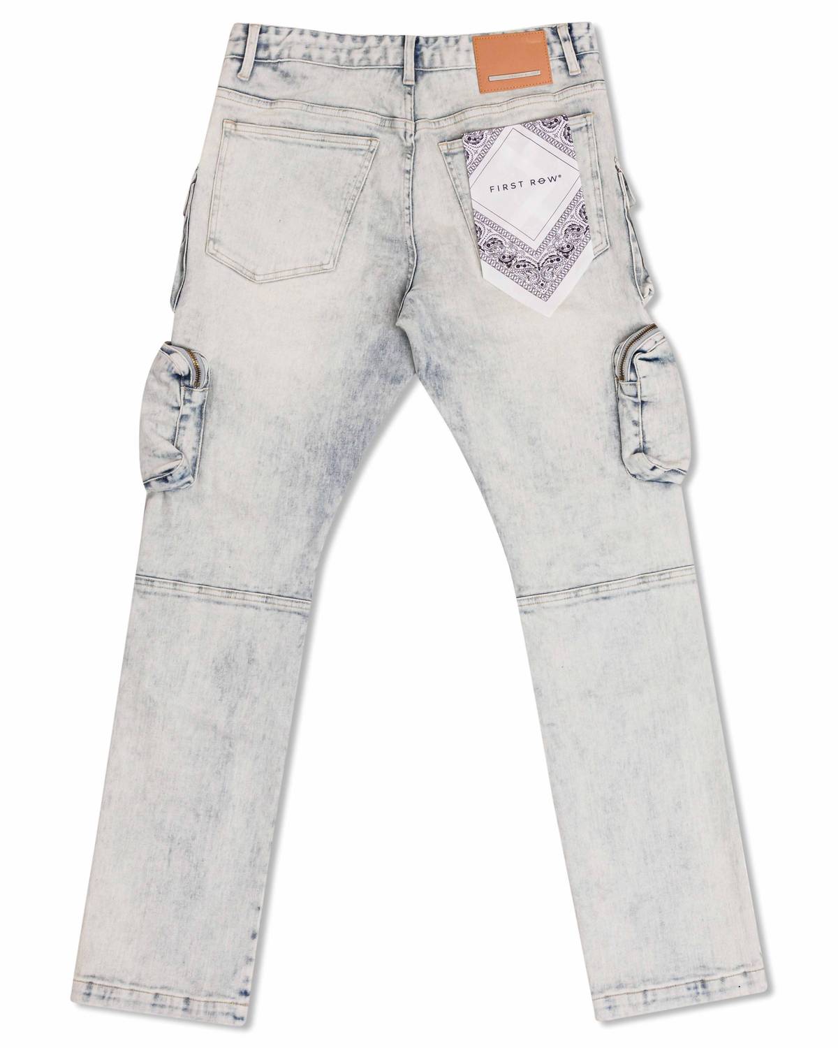 First Row - Cargo Denim Jeans