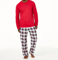 Family Pjs - Big And Tall Mix It Pajama Set