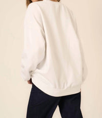 Project Social T - Flocked Bow Sweatshirt