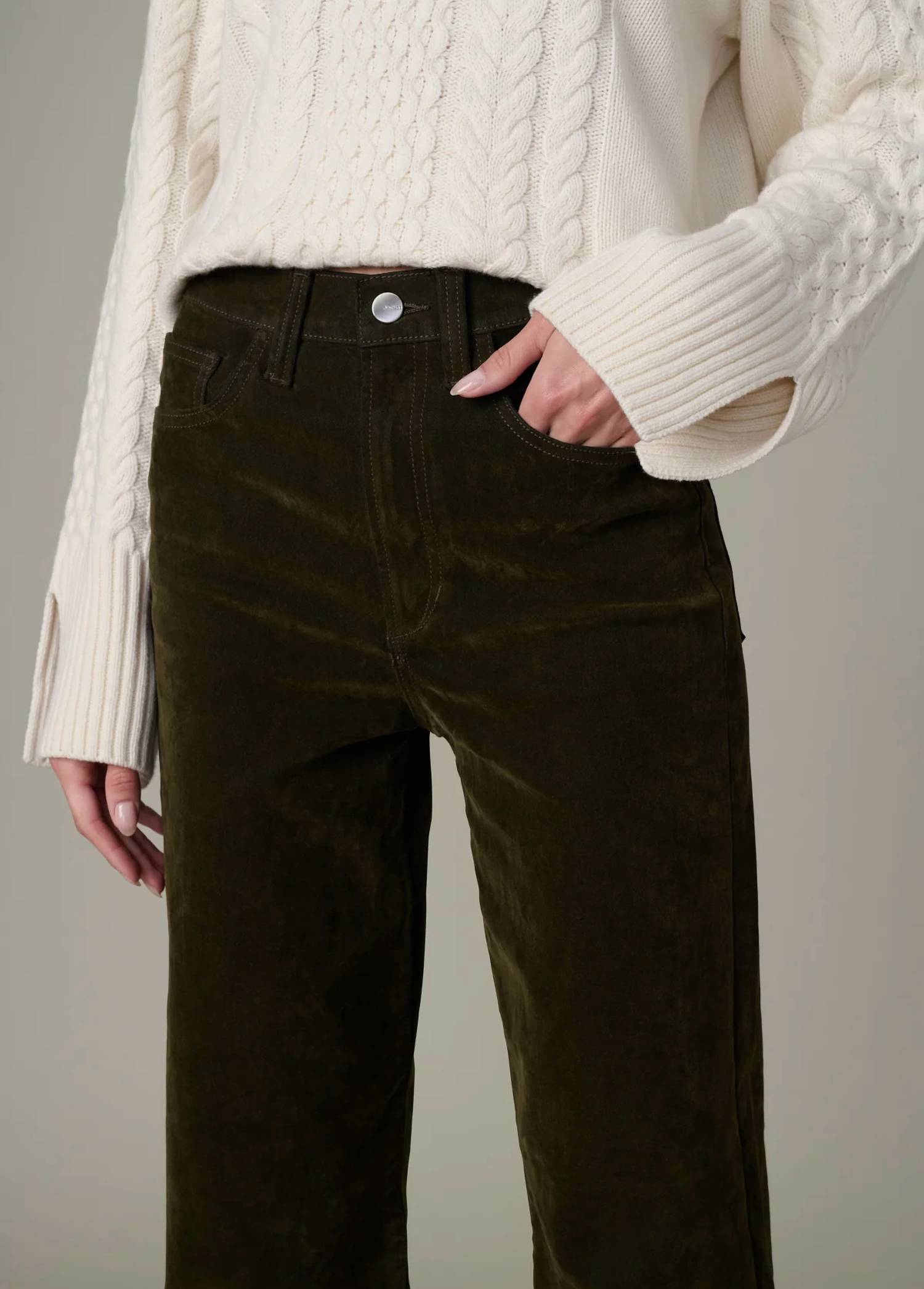 Joe'S Jeans - Margot Straight Flocked Jeans