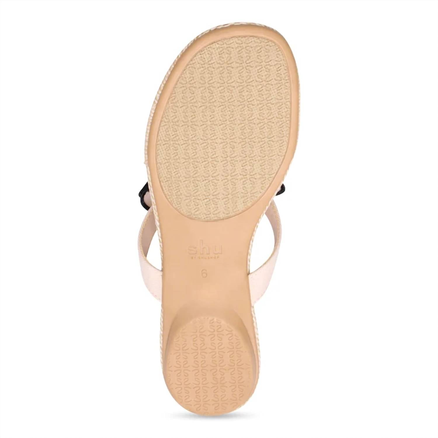 Shu Shop - Women's Brylee Flower Thong Sandal