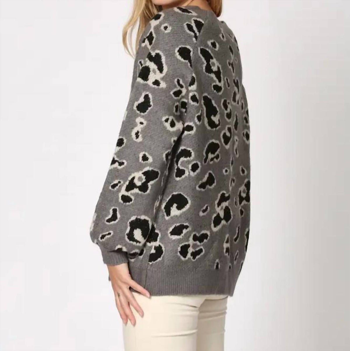 By Together - Oversized Long Sleeve Pullover Sweater