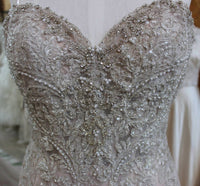 Stella York - Sexy Wedding Dress with Sheer Bodice