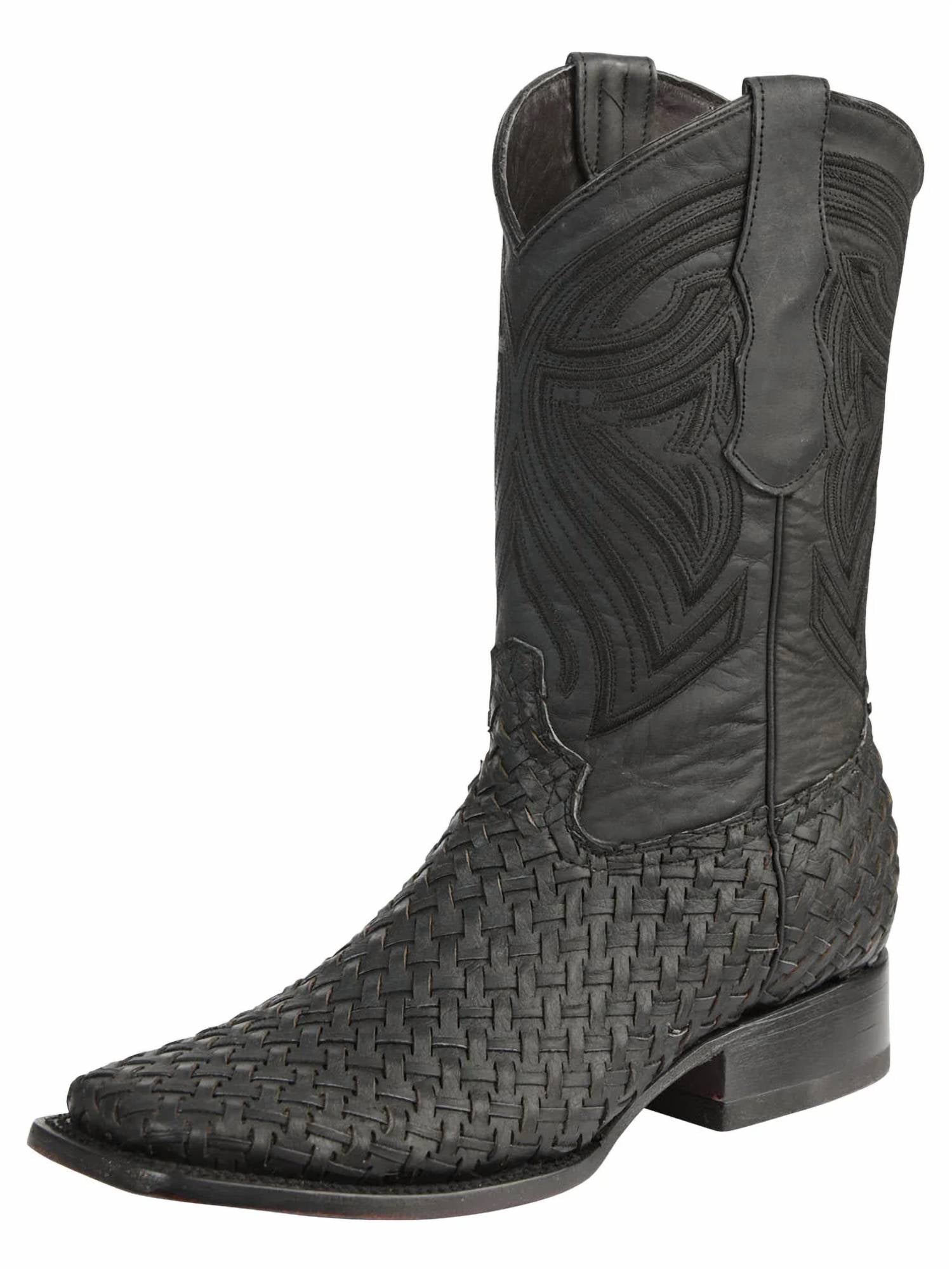 El General Western Wear - Men’s Petatillo Leather Rodeo Boots