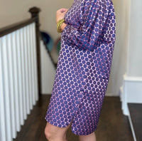 Caryn Lawn - Betsy Collar Polkadot Dress
