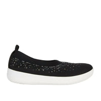 Fitflop - Women's Uberknit Ombre Crystal Ballerinas Shoes