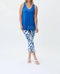 Joseph Ribkoff - MID-RISE PRINTED PANT
