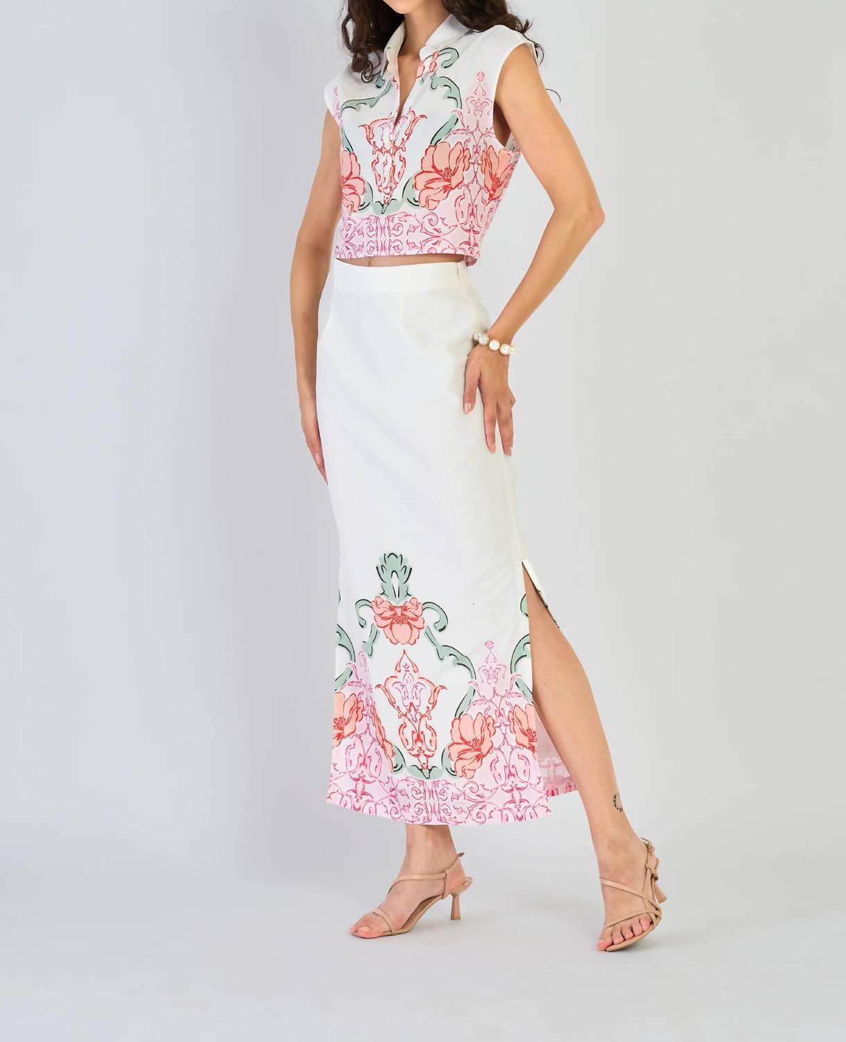 Beyond By Vera - Aspen Midi Skirt