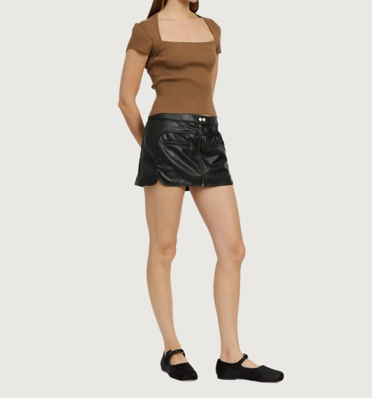 Emory Park - Charles Moto Skirt