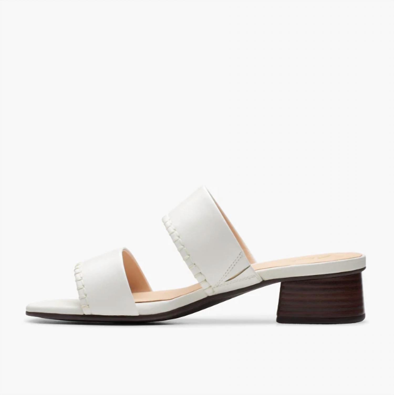 Clarks Women's Serina35 Mule Sandal in off white - women's sandal - alternate view