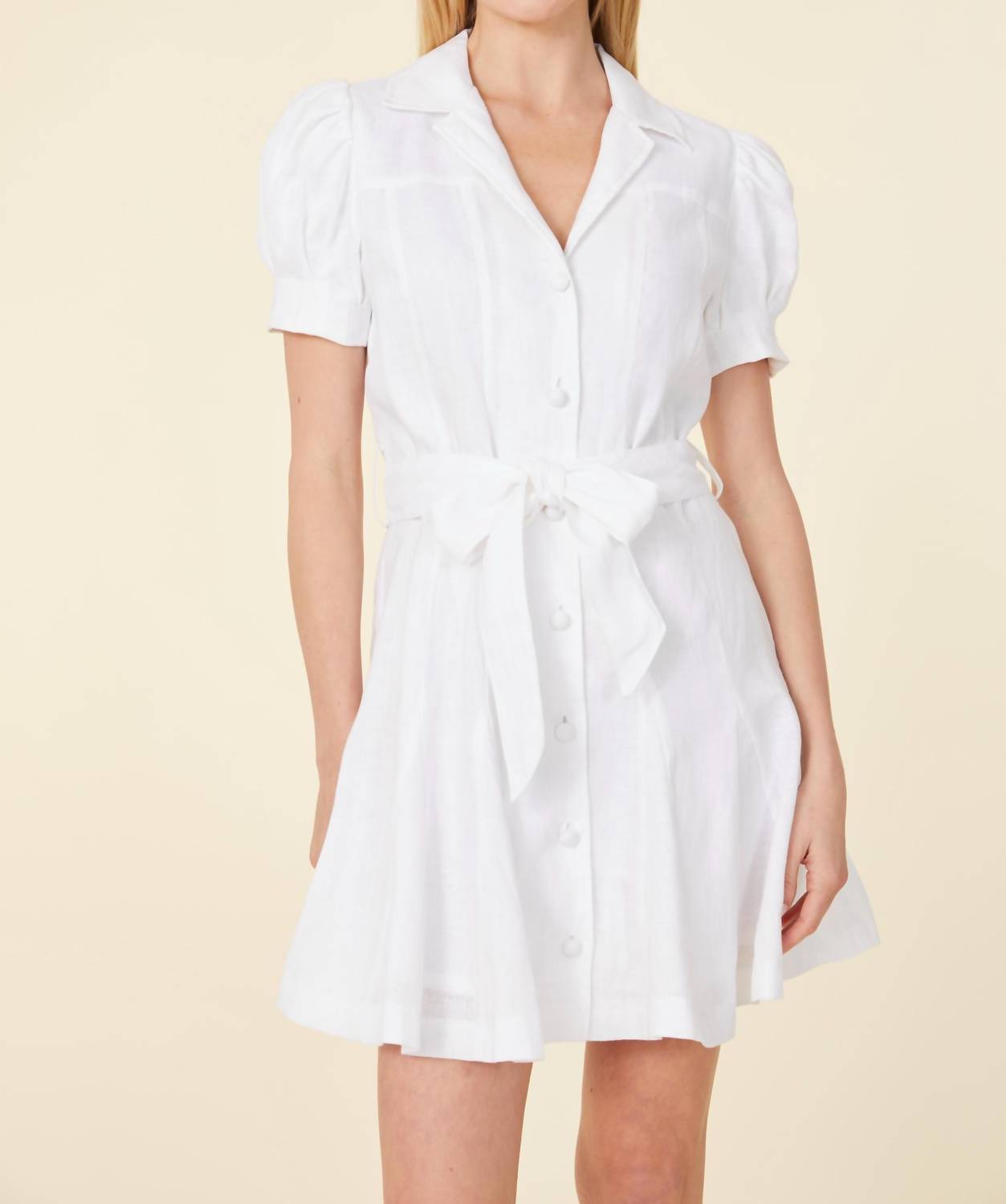Dolce Cabo - Linen Belted Dress