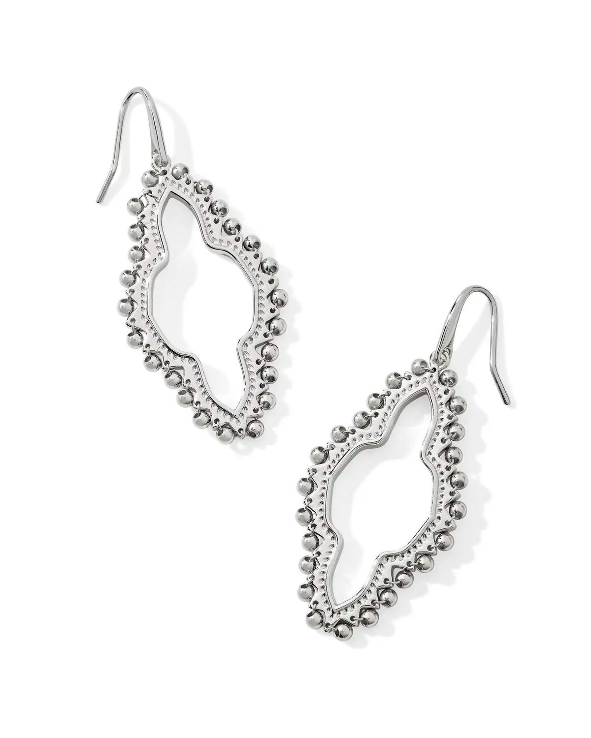 Kendra Scott - Women's Abbie Beaded Open Frame Earrings